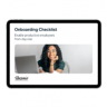 Beeld Checklist voor onboarding